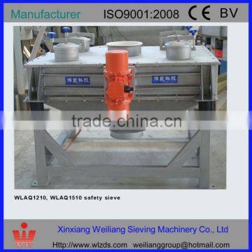 China Weiliang Food Processing Safety Vibrating Screen Sieve Sifter Machine