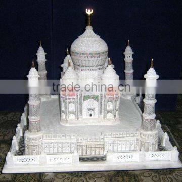 Alabaster Marble Indian Souvenir Taj Mahal Replica decoration christmas gifts