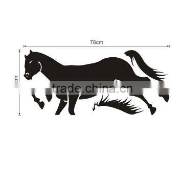Promotional Home Decorations Black Vinyl Horse Wall Stickers for Kids photo-4