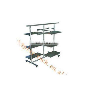 2013 new style metal clothes shop decoration shelf HSX-528