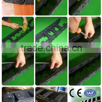 plastic cover track chains china supplier cable protector