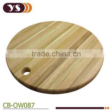 Round Teak Wooden Cutting Board