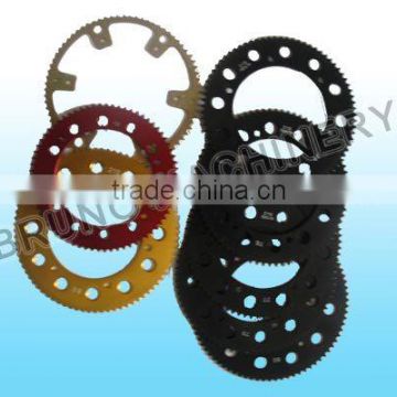 China wholesale motorcycle 35-56 teeth racing rear sprocket