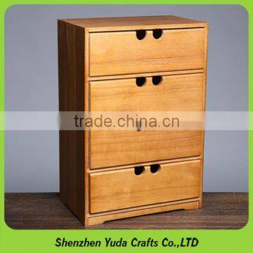 Floor Standing Wooden Storage Case MDF Drawer in Bedroom photo-4