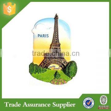 High Quality Souvenir Resin 3D Fridge Magnet Eiffel Tower photo-1