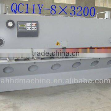QCIIY-8*3200 hydraulic cnc guillotine shearing machine