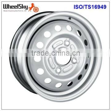 14" 4x114.3 Car Steel Wheel Rims For Passenger Cars