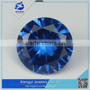 alibaba hot selling spinel round brilliant cut blue lab created spinel gemstone for sale