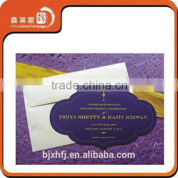 china supplier small size best wishes paper card in china