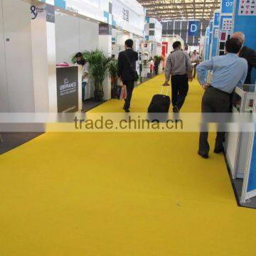 Best Price 100% Polyester Needle Punched Nonwoven Plain Surface Exhibition Carpet photo-5