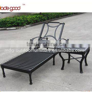 aluminum Material and cheap garden Sun Lounger Specific Use garden chairs dining room and Outdoor Chaise Lounge