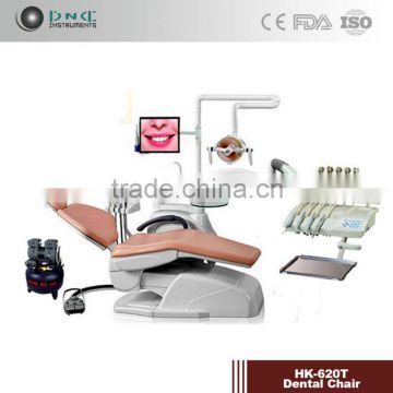 Adjustable position dental chair