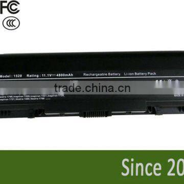 Laptop battery manufacturer apply to DELL inspiron 1720 1500 1520 1521 1720 1721e 1520series