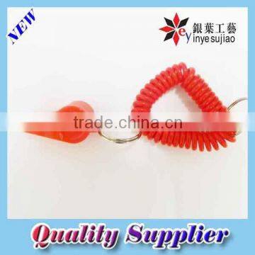 Plastic Coil Key Chain