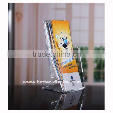 Hot Sell Low Price beer acrylic table tent menu holder for bar