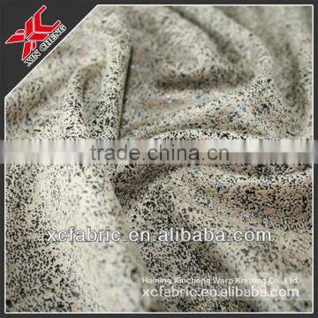 Printed point suede fabric for sofa/home textile