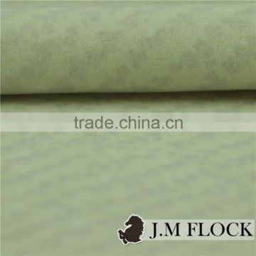 China wholesale polyester micro suede flocking fabric for sofa