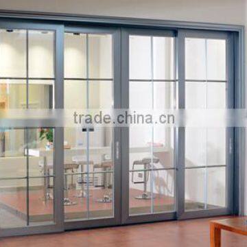 2015 Double glass Fashion Design French Aluminum Doors and windows