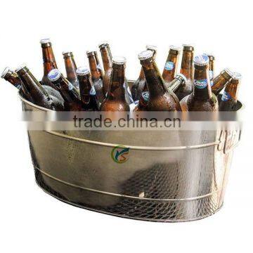 Oval Galvanized Steel Party Beverage Tub