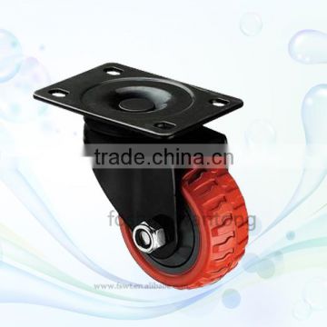 2015 Newest Top Plate Adjustable PU Industrial Hardware Caster Wheel