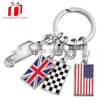 Custom Metal Key Ring With Logo Printing For Promotion