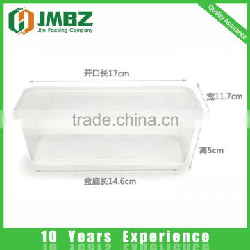 Microwavable Food Container Feature and Stocked plastic rectangle food container