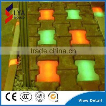 plastic pavement tiles led lighting stone