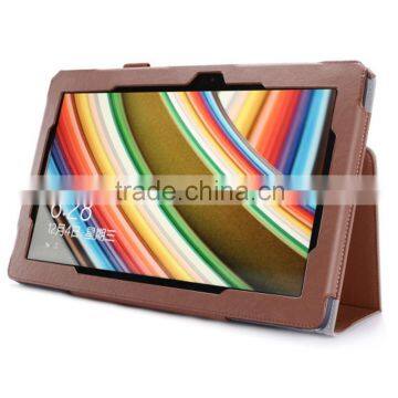 brown pu leather tablet case for asus T200ta 11.6inch