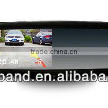 HOT! FACTORY PRODUCE!!! car monitor mirror with parking radar sensor