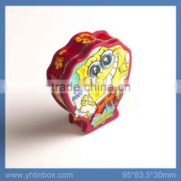 cartoon cute candy bar packaging tin box