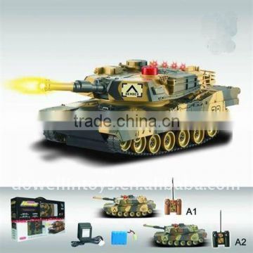 RC infrared battle tank