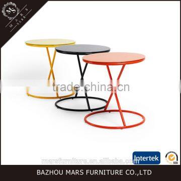 Colorful Glass Sofa Side Table LCT-009 for Sale photo-1