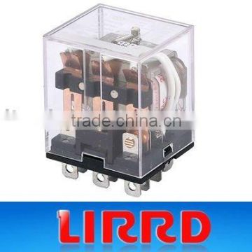 11pins 10A general purpose dc12v/dc24v/ac220v electrical relay LJQX-13F-3Z/HH63P/LY3 with LED