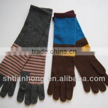 girls fashion long gloves