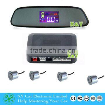 car parking sensor ,car radar with rear view mirror tft lcd monitor,mirror parking system XY-5214