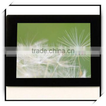 High resolution 12.1" Ratent LCD China Wholesale Digital Photo Frame Black