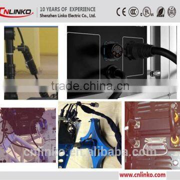 Ac/dc Plug Adapter Male Female 8 Pole Dual Rj45 Connector For DMX Lighting