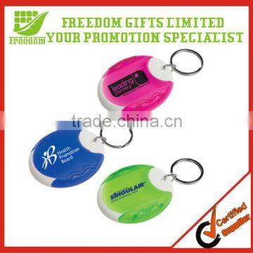 Promotional Printed Logo Pill Box Keyring