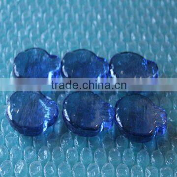 Fish Shape Glass Stones,blue Glass Stones photo-2