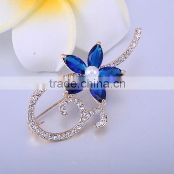 High Quality Broches Crystal Wedding brooch ,Magnet Brooch, Custom Brooch Pin