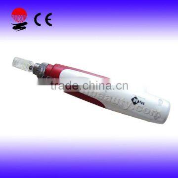 Derma Pen MR-012B with 12 needle cartridge dermaroller treatment