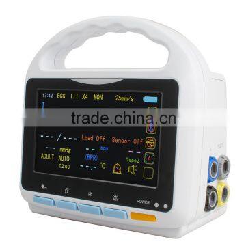 CE&ISO Approved 5 Inch Touch Screen Multi Parameter Patient Monitor With Bluetooth Function Software photo-6