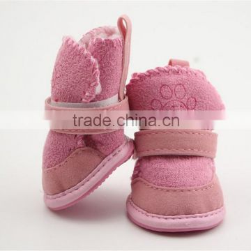 Durable dog shoes pink dog shoes new design puppy dog shoes