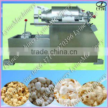 Automatic gas air flow puffs machine for cereal