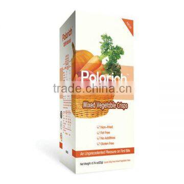Palarich private brand mixed vegetable chips snack food