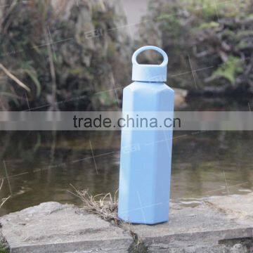 Empty aluminum drink joyshaker bottle with attractive design