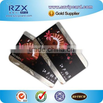 CR80 Metal magnetic card with QR code