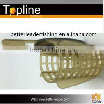 Fishing method feeder with round shape