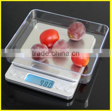 BEFZ Household Kitchen Scale High Precision Mini Digital Balance 0.01g Digital Pocket Scale Capacity 500g/0.01g Pocket Scale