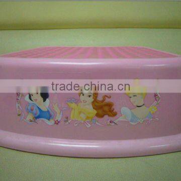 kids step stool,plastic stool,princess plastic step stool